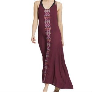 NWT Prana Autumn dress Size S/M, black cherry